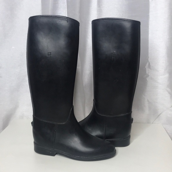 Dafna 8001 Tall Black Riding Boots Made in Israel - Picture 2 of 8